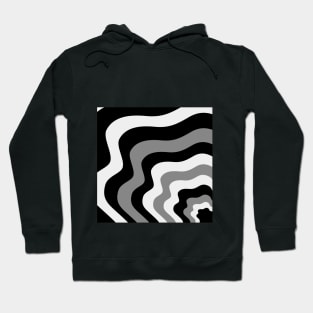 Waves Pattern Hoodie